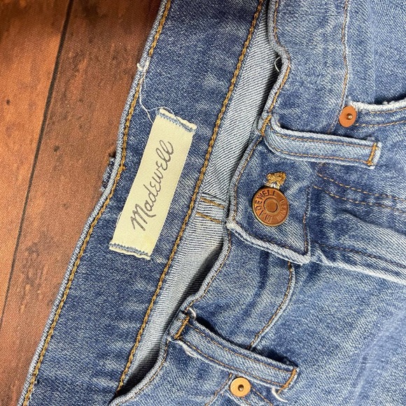 Madewell The‎ Perfect Vintage Women's Light Wash Crop Jeans Size 27 - Picture 3 of 8